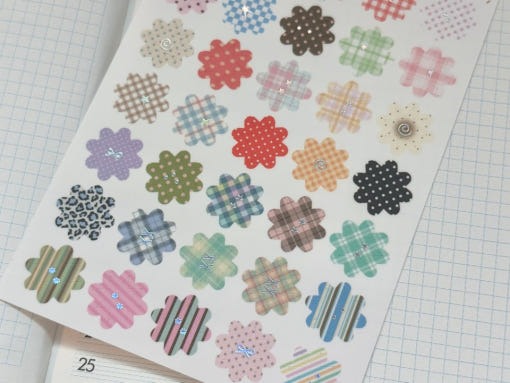 happiest fluffy shop - deco sparkling sticker