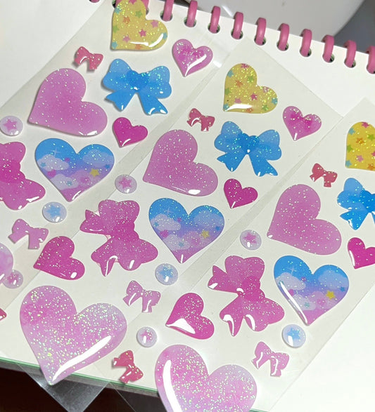 ♡ Hoonzzi - Love Epoxy Sticker