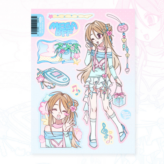 panamona girls - BFF sticker