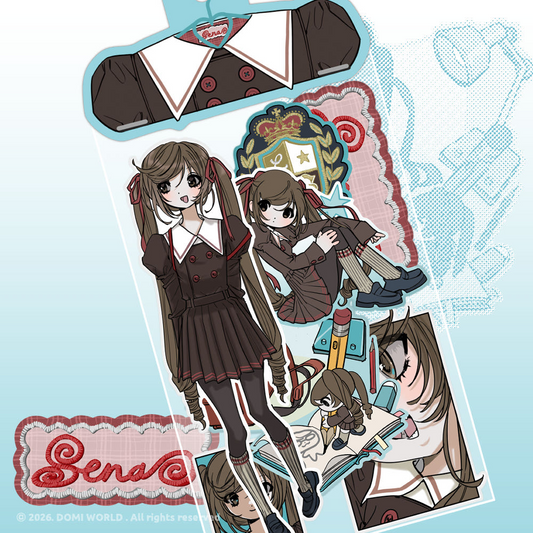 Domi world - Sena student sticker