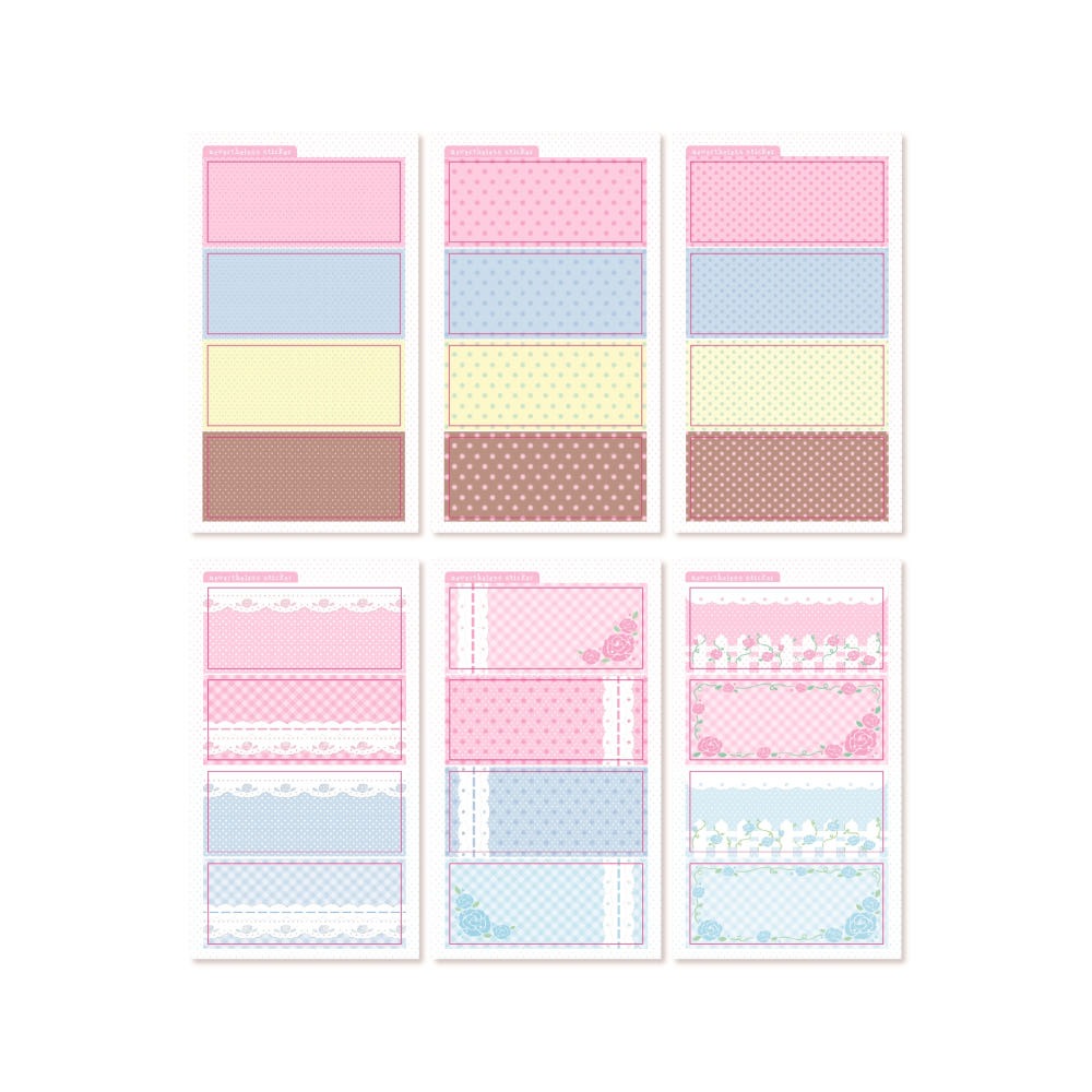 nevertheless - weekly memo sheet sticker