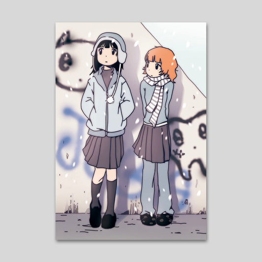 JUBA - Snowy day postcard
