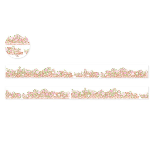 Pearly Button - rose masking tape