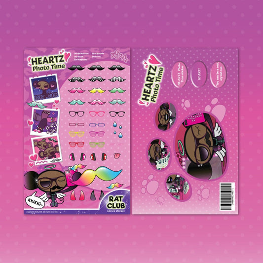 AKK - Heartz photo time sticker