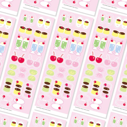 nevertheless - dessert index sticker