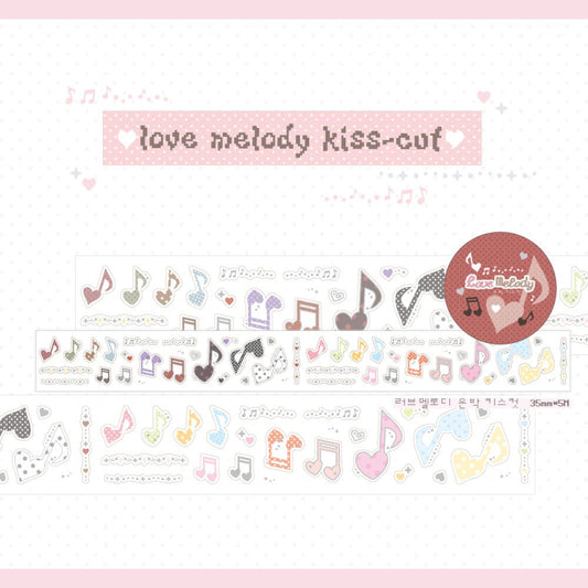 yoyori - love melody kisscut tape