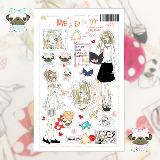 wasa - ME&U fortune cookie sticker