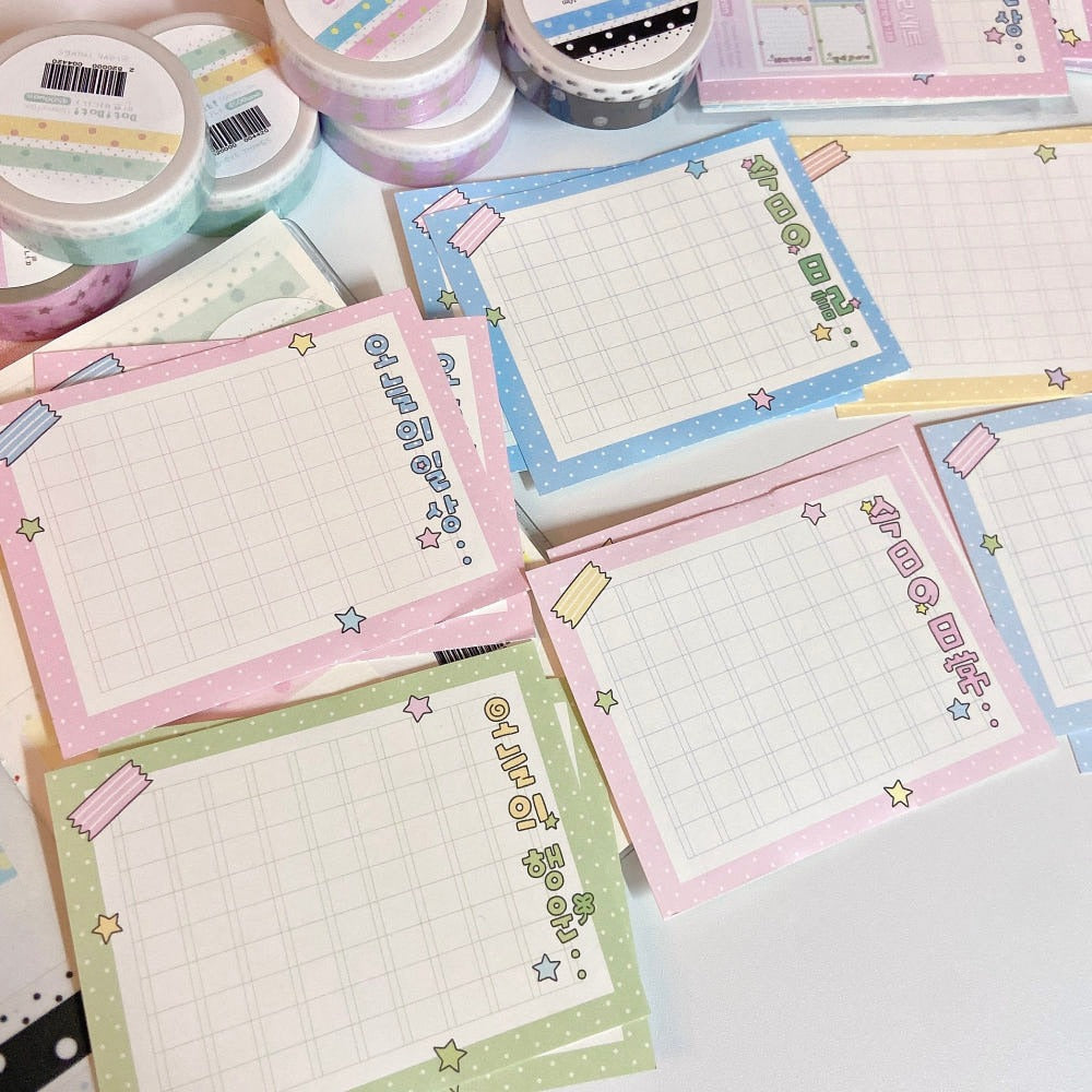 love things - diary memo sheet sticker