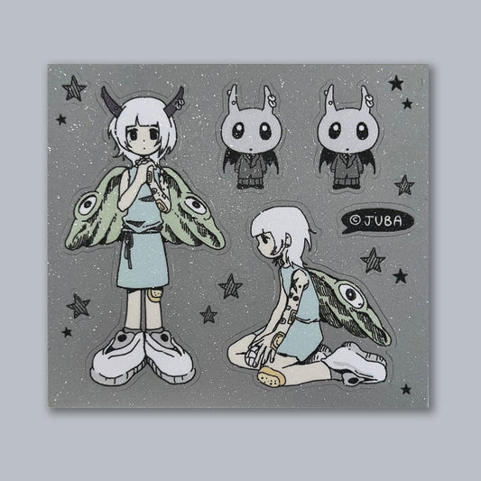 JUBA - Grim Reaper Pearl Removable Sticker
