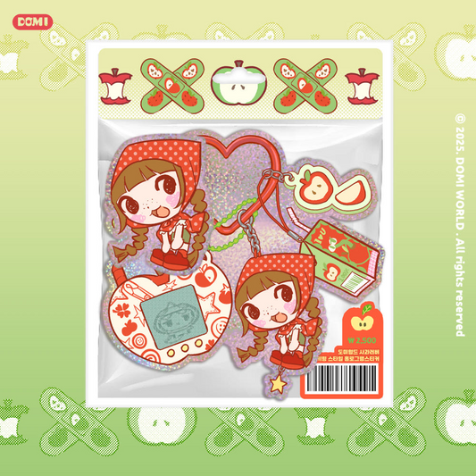 Domi world - keyring style hologram sticker