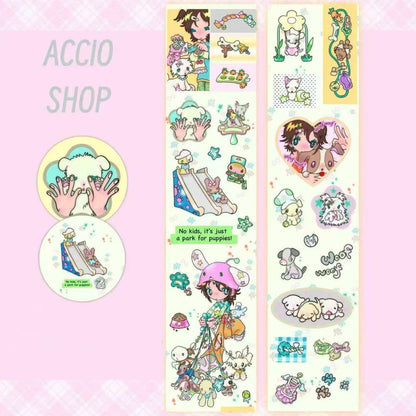 Accio shop - woof woof roll kisscut tape