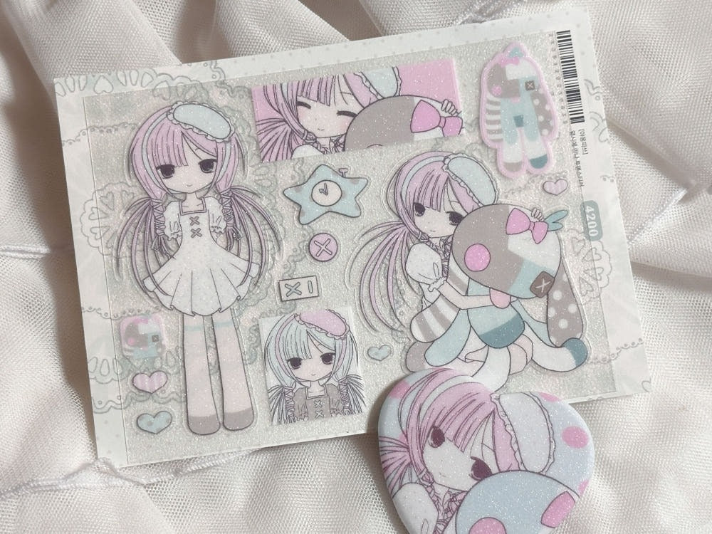 yaongpeace -  meet at 10 oclock sticker