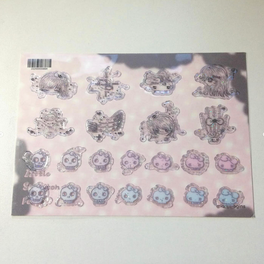 Loopbegins - Skull fairy sticker