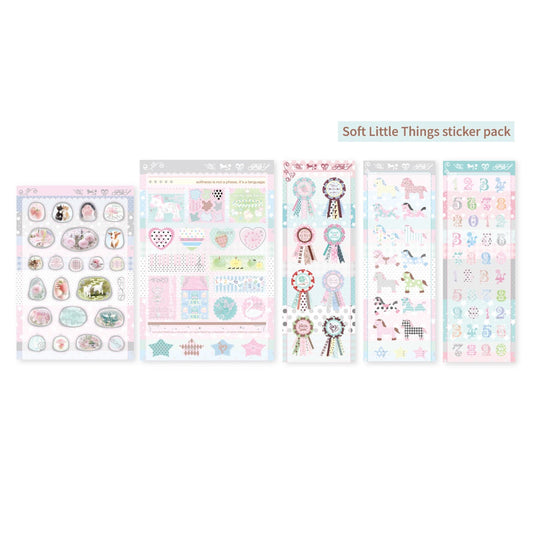 Pearly Button - soft little things sticker pack