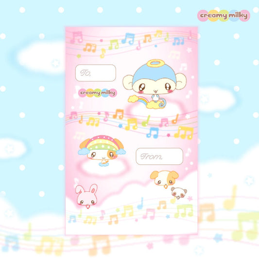 Creamy milky - Random sticker pack