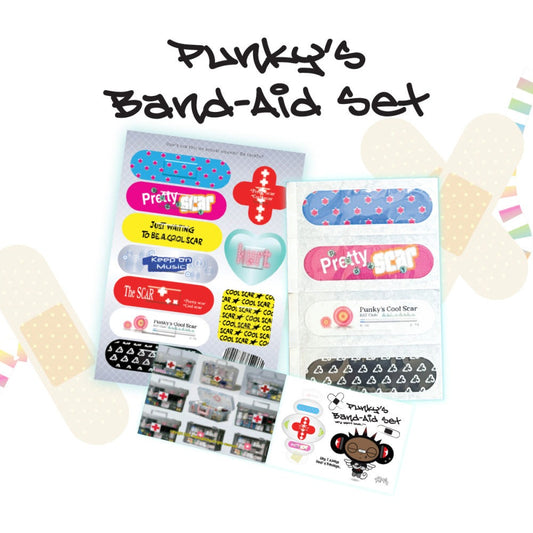 AKK - Punky band-aid set sticker