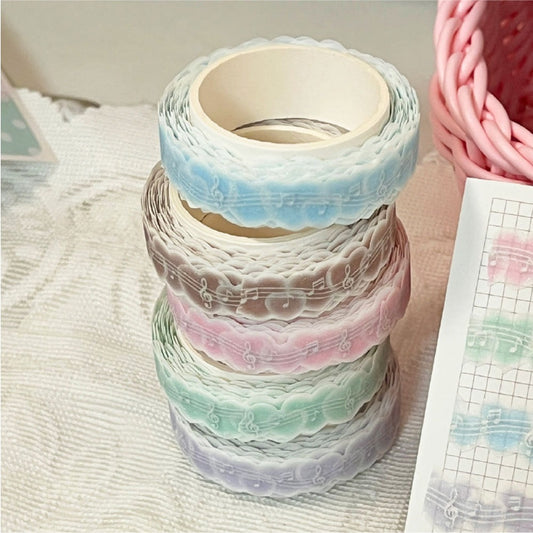 waytoofetch - melody sweet hearts glitter die cut tape