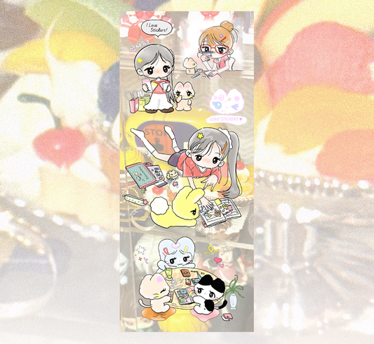 nanasmood - deco club sticker