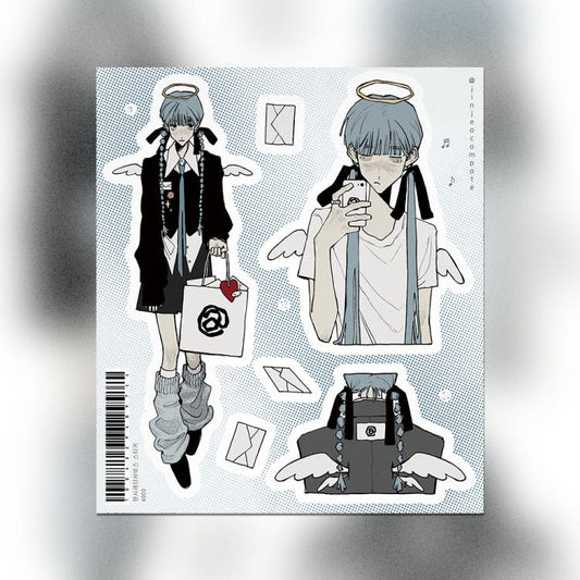 jinjeo - tenshi letter service Sticker