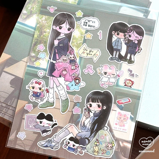 nanasmood - good morning sticker