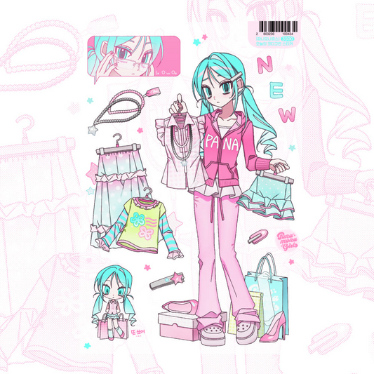 panamona girls - today's outfit sticker