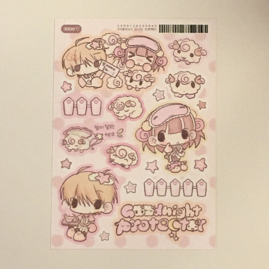 yaongpeace - goodnight protector sticker
