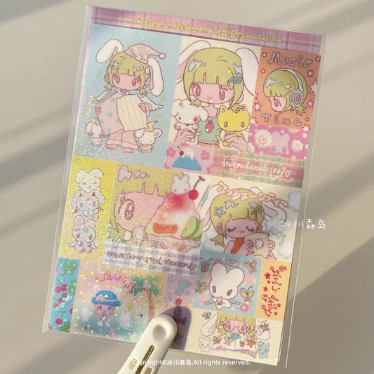 Sunonebird x bingchuansendao bunny girl sticker