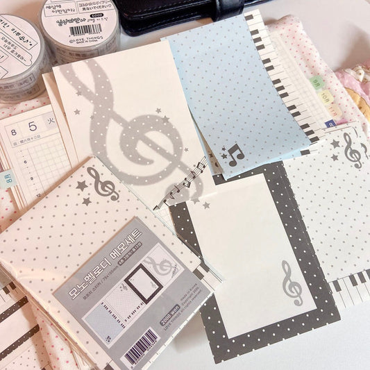 love things - mono melody memo sheet sticker