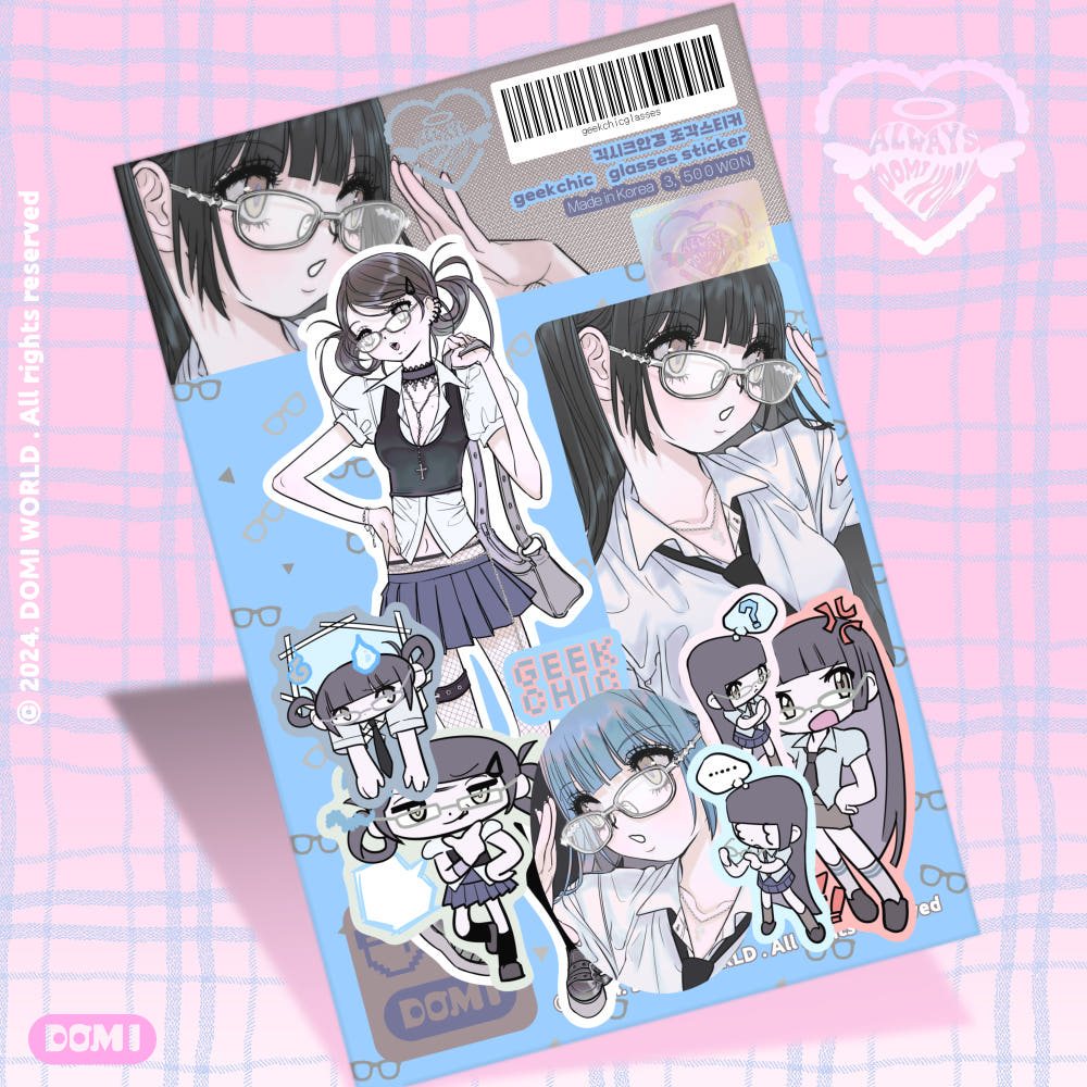 Domi world - chic sticker