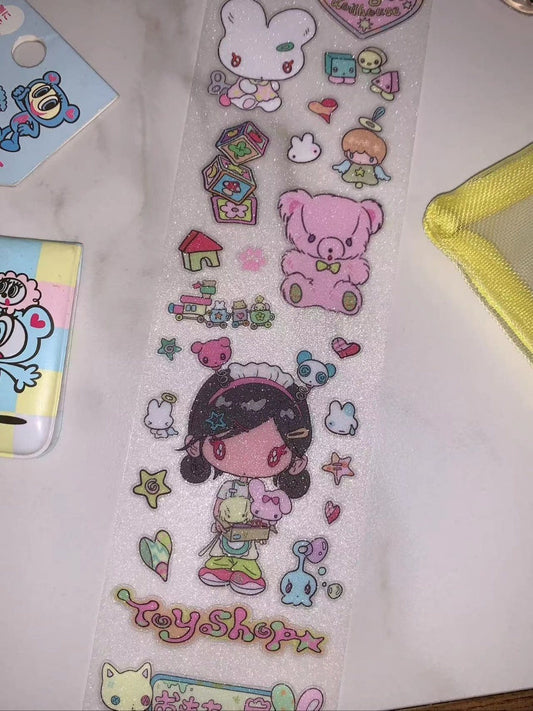 Sunonebird x Onigiri toy shop roll sticker tape