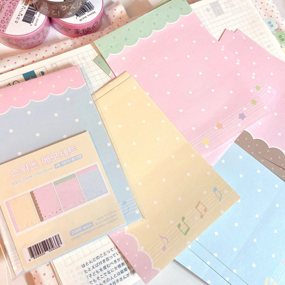 love things - sweets memo sheet sticker