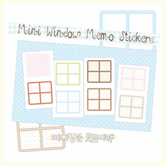 yoyori - mini window memo sheet sticker