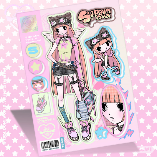 Domi world - supernova sticker
