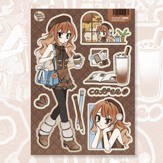 panamona girls - cinnamon mood sticker
