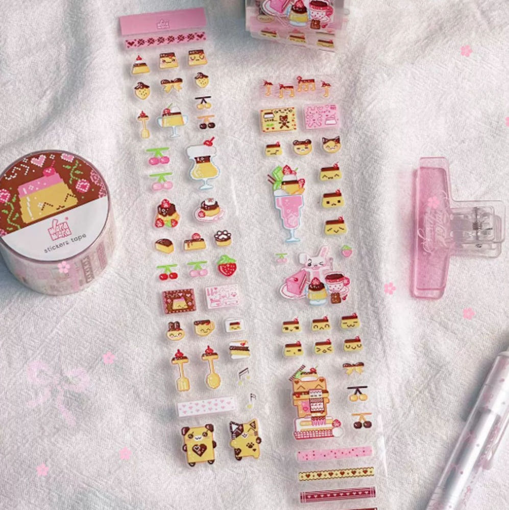 Waka waka - pudding kisscut tape