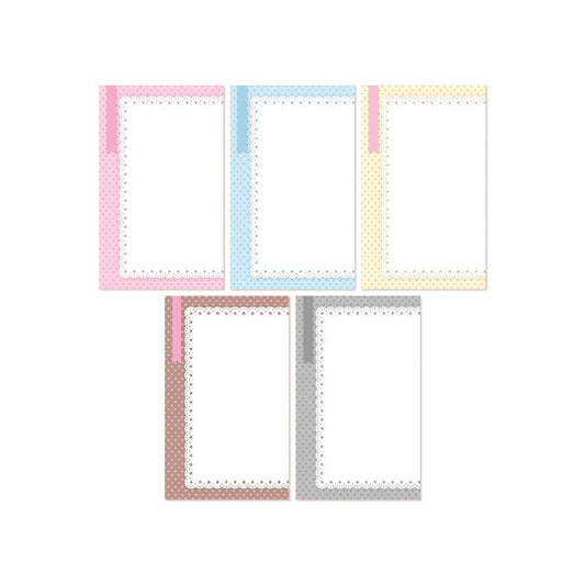 nevertheless - lace memo sheet sticker
