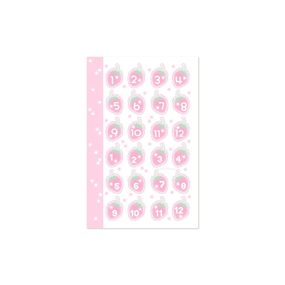 nevertheless - monthly sticker