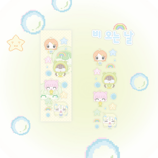 yaongpeace - raining sticker
