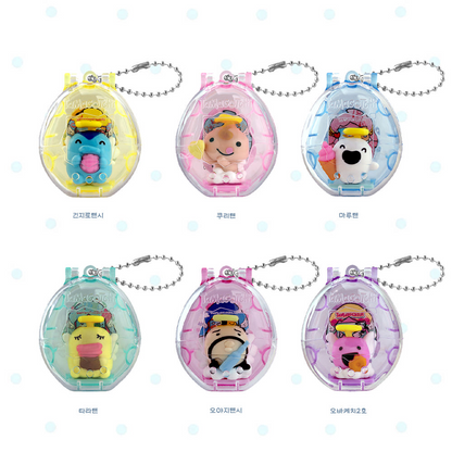Tamagotchi collectible figure keychain random gachapon