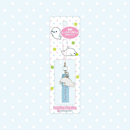 San-x universe mascot charm strap mamegoma
