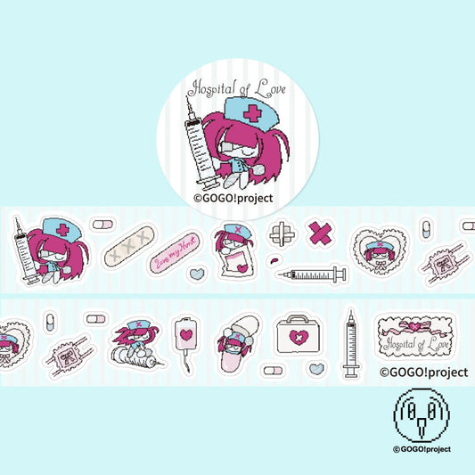 GOGO!project - Hospital of Love kisscut tape