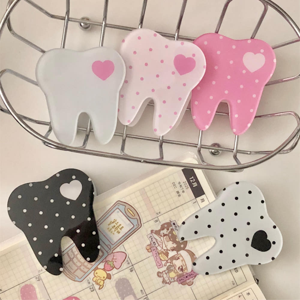 loveallday - tooth acrylic clip