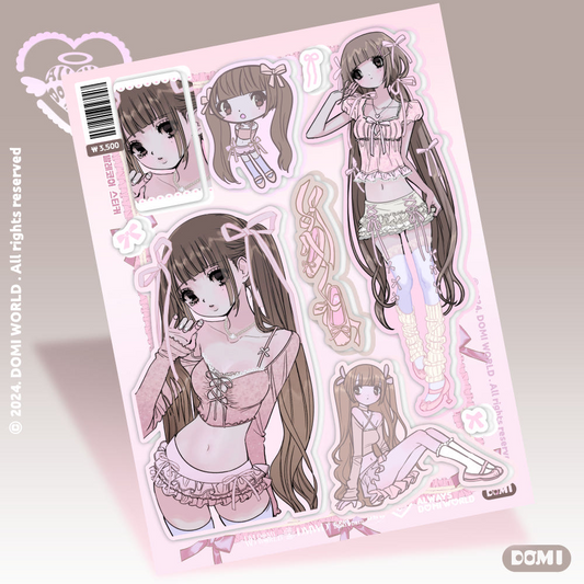 Domi world - ballet core sticker