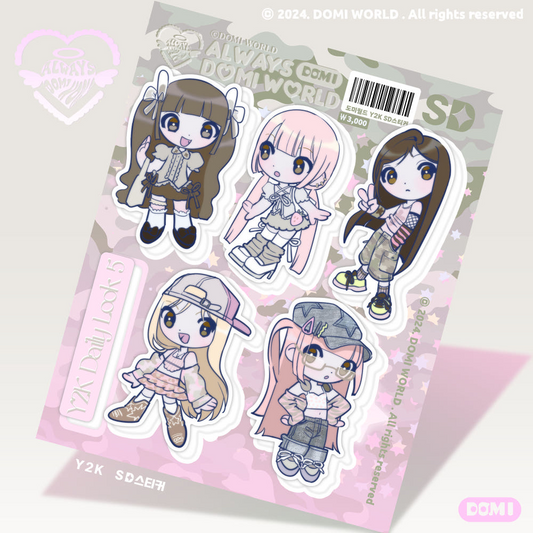Domi world - Y2K sd sticker