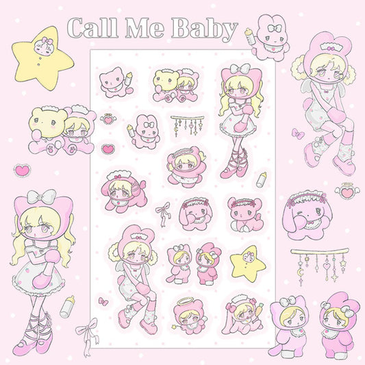 fantasia - call me baby sticker