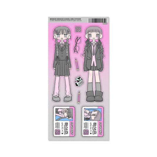 mookoomookoostudio - girls sticker