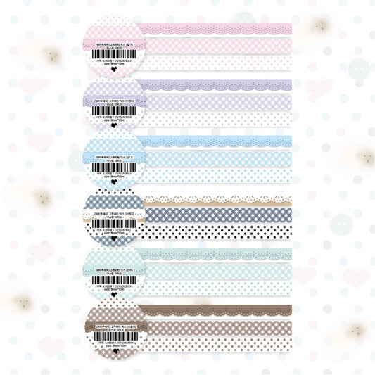 waytoofetch - pattern mix masking tape