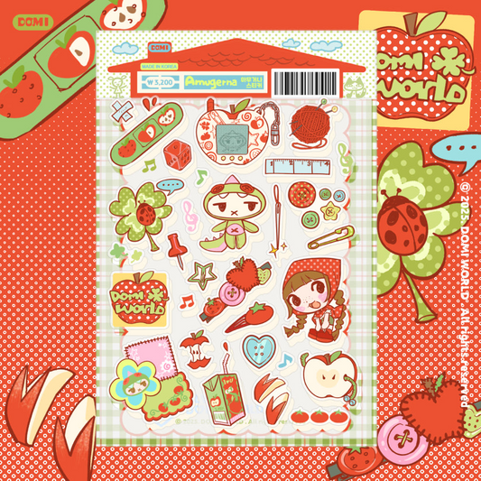 Domi world - anything sticker