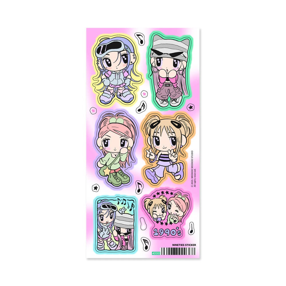 mookoomookoostudio - 90s sticker