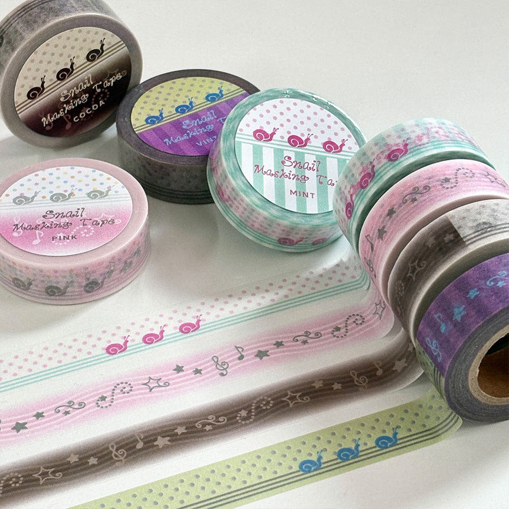 Bitbybit - Snail Masking Tape